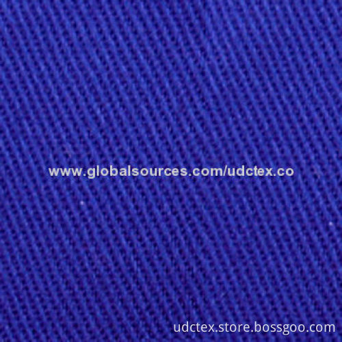 100% Cotton Fabric for Workwears/Uniforms/Pants, Fire-retardant and Antistatic